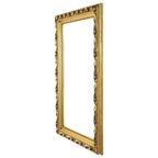 Antieke Grenenhouten Barok Stijl Lijst Schilderij Bladgoud 101cm thumbnail 20