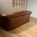 Chesterfield Look 3 Zits Bank + Fauteuil - Bruin - Leder thumbnail 18