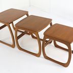 Nathan Mimiset Nest Of Tables Nesting Vintage 'Hyde' thumbnail 9