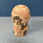 Uit Hout Gesneden Hoofd Of Buste Van Een Man Met Baard thumbnail 12