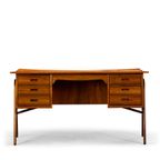 Deens Design Palissander Desk By Svend Age Madsen Gemaakt Door Hp Hansen, 1960S thumbnail 2