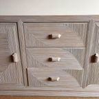 Mid Century Rotan Sideboard Dressoir Vintage thumbnail 8