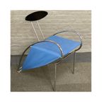 Blauwe Velox Armstoel Van Massimo Iosa Ghini Voor Moroso - Italië Midden Jaren 80 thumbnail 13