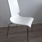 Marco Maran For Knoll – Gigi Chairs White, Set Of 8 thumbnail 8