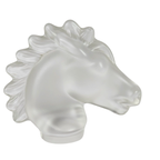 Sevres - Made In France - Frosted Glass - Paperweight - Kristal - Geëtst Merk - 1960'S thumbnail 6