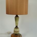 Vintage Lampvoet, Onyx, Goud/Bronskleurige Accenten thumbnail 5
