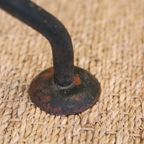Vintage Donkergroene Metalen Bistroset thumbnail 15