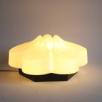 Abstract Glass Flower Ceiling Or Wall Lamp By Bega, Germany 1960S thumbnail 9
