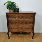 Vintage Queen Ann Ladekastje, Commode Dressoir Ladekast Badkamermeubel 106 thumbnail 2