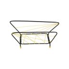 Vintage Design Brievenhouder Metaal Scoubidou Jaren 50 thumbnail 8