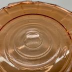 Rosaline Persglas Roze Art Deco Dienblad Jaren 30 thumbnail 7