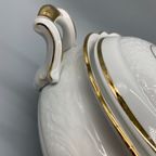 Bavaria Schumann Arzberg Barok Wit Reliëf Terrine thumbnail 7
