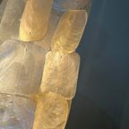 Set Van 2 Capiz Schelpen Schelp Hanglamp Hanglampen Bamboe Frame thumbnail 7