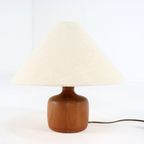 Deense Teak Vintage Lamp Tafellamp thumbnail 8