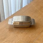 Vintage Stainless Steel Butter Dish thumbnail 4
