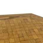 Vintage Salontafel Coffee Table Jaren 80 Hout Design thumbnail 9