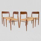 Model 75 Stoelen Van Möller Voor J.L. Möllers Möbelfabrik thumbnail 19