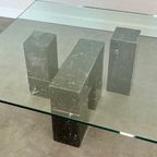 Vintage Modular Coffee Table Marble Glass Italy ‘70 thumbnail 6