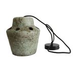 Vintage Groene Hanglamp Van Keramiek, Jaren '70 thumbnail 3