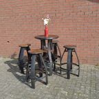 Bistro Sta Tafel Met 4 Krukken thumbnail 9