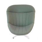 2 Rudolf Wolf Swivel Chair Modello Groen Ploegwool Fauteuils thumbnail 6