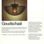 Space Age Design - Raak Amsterdam - B 1065 - Hanging Pendant - ‘Goudschaal’ - Smoked Glass And Br thumbnail 9