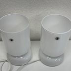 2 Witte Glazen IKEA Lykta Lampen Setprijs! thumbnail 3