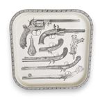 Piero Fornasetti Design Pistol & Gun Dienblad, Italië, 1960S thumbnail 2