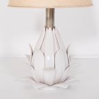 Unique Italian Design Ceramic ‘Flower’ Lamp / Tafellamp, 1970’S thumbnail 3