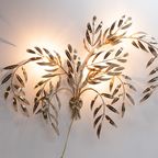 Spectacular Hans Kogl Floral Wall Lamp From 1970’S, Italy thumbnail 3
