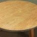 Vintage Brutalist Massief Eiken Salontafel Rond Salontafel Vintage