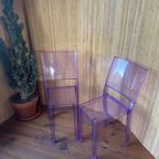 2X Kartell La Marie Philippe Starck Stoel - Violet thumbnail 4