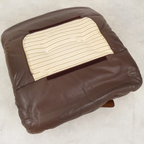 Ligne Roset Marsala - Fauteuil En Ottman - Bruin Leder thumbnail 15