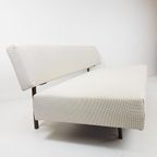 Vintage Rob Parry Slaapbank Gestoffeerd Ploegstof Crème thumbnail 6