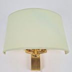 10 Vintage Baulmann Wandlamp Messing Regency ’70 Goud & Kap thumbnail 11