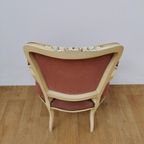Brocante Vintage Gobelin Queen Ann Stoeltje, Fauteuiltje 01 thumbnail 9