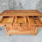 Antiek Dressoir Buffet Commode 19E Eeuws Frans Kersenhout thumbnail 13