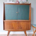 Retro Vintage Engels Drankenkastje, Kabinet, Kast, Highboard thumbnail 4