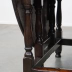 Zeer Mooie Antieke Eikenhouten Engelse Gateleg Tafel Met Een Uitmuntend Patina thumbnail 16