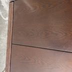 Vintage Minimalistische Dressoir In Donker Hout thumbnail 6