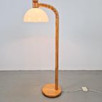 Vintage Steinhauer Scandinavisch Pin Hout Vloerlamp ’70 Lamp thumbnail 2