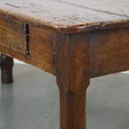 Geweldige Antieke Franse Eettafel Met Een Waanzinnig Blad Uit Eind 18e Eeuw thumbnail 8