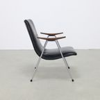 Lounge Chair In Leatherette And Metal, 1960S thumbnail 4