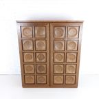 Vintage Gerhard Bartels Brutalist Highboard thumbnail 4