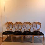 4 Eetkamer Stoelen Phillys Morris Vintage thumbnail 2