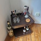 Vintage Bar Tafel Trolley, Als Drankentafel Of Platenspeler Tafel thumbnail 10