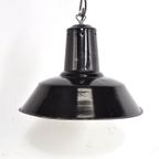 Vintage Emaille Lamp Jaren 50 thumbnail 4