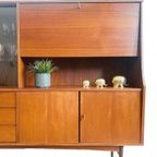 Deens Design Vintage Highboard Vitrinekast 1960’S thumbnail 10