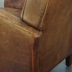 Schapenleren Armchair Met Een Strak Design En Een Uitmuntend Zitcomfort thumbnail 14