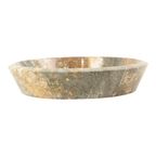 Prachtige Zware Grote Marmeren Fruitschaal Xl Natuursteen 40cm thumbnail 10